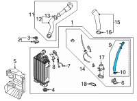 OEM 2021 Hyundai Sonata RCV Hose-Assembly Diagram - 28284-2S305