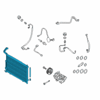 OEM 2018 Ford EcoSport Condenser Diagram - H6BZ-19712-C