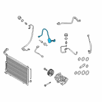 OEM 2020 Ford EcoSport Discharge Pipe Diagram - GN1Z-19972-Q