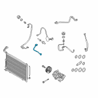 OEM 2019 Ford EcoSport Discharge Line Diagram - GN1Z-19835-P