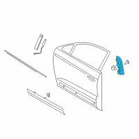 OEM 2017 Lincoln MKC Applique Diagram - EJ7Z-7820554-AA