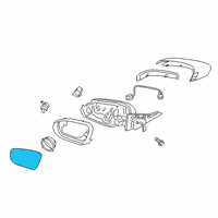 OEM 2020 Kia K900 Outside Rear G/Holder Assembly Diagram - 87621J6060