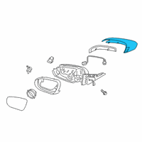 OEM Kia K900 SCALP-O/S Rr View Mi Diagram - 87616J6000