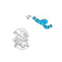 OEM Toyota Tundra Air Hose Diagram - 17880-0F020