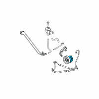 OEM Cadillac CTS Pump, P/S Diagram - 25770107