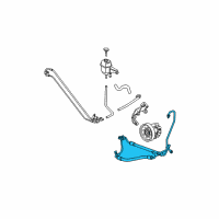 OEM 2007 Cadillac CTS Pressure Hose Diagram - 25768048