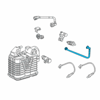 OEM 2018 Buick Envision Purge Line Diagram - 12649449