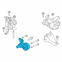 OEM 2014 Ford Fiesta Torque Arm Diagram - C1BZ-6068-L