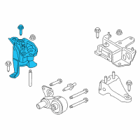 OEM Ford Fiesta Mount Diagram - C1BZ-6038-B