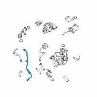 OEM 2009 BMW 335d Oil Pipe Diagram - 11-42-7-795-970