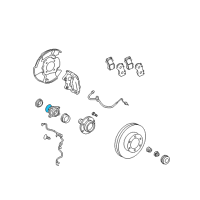 OEM 2016 Toyota Tacoma Bearing O-Ring Diagram - 90301-A0005