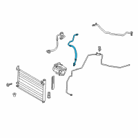 OEM 2014 Lexus CT200h Hose, Suction Diagram - 88712-76010
