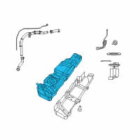 OEM 2018 Jeep Wrangler Tank-Fuel Diagram - 52030061AC