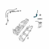 OEM 2019 Jeep Wrangler Tube-Fuel Filler Diagram - 52030201AE