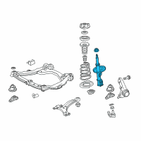 OEM 2012 Toyota Camry Strut Diagram - 48510-09875