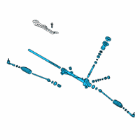 OEM 2022 Hyundai Venue Gear Assembly-Steering Diagram - 56500-K2100