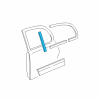 OEM 2009 Lincoln Town Car Applique Diagram - 3W1Z-54255A35-AA