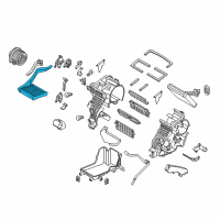 OEM Kia Soul Core & Seal Assembly-Evaporator Diagram - 97138B2000