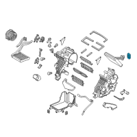 OEM 2022 Kia Niro EV Seal-EVAPORATOR Dash Diagram - 971652H000