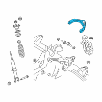 OEM 2016 Ram 1500 Lower Control Arm Diagram - 68227900AC
