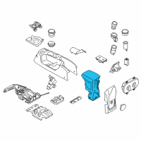 OEM 2015 Ford Transit Connect Rear Compartment Diagram - DT1Z-61045A36-AB