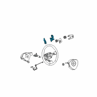 OEM 2005 Pontiac Grand Prix Switch Asm-Automatic Transmission Man Shift Shaft Position Diagram - 1999326