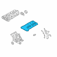 OEM BMW M850i xDrive Gran Coupe Gasket Set, Cylinder Head Cover Diagram - 11-12-8-636-546