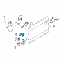 OEM 2020 BMW 230i xDrive Left Upper Front Door Hinge Diagram - 41-51-7-284-533