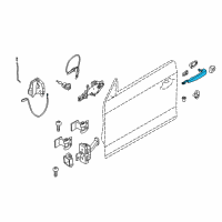 OEM 2019 BMW 230i Outside Door Handle Right Diagram - 51-21-7-326-918