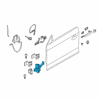 OEM 2015 BMW 435i Gran Coupe Door Brake, Front Right Diagram - 51-21-7-446-726
