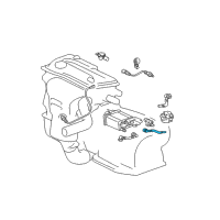 OEM 2004 Toyota Solara Vent Hose Diagram - 77404-06080