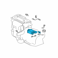 OEM Toyota Solara Vapor Canister Diagram - 77740-06160