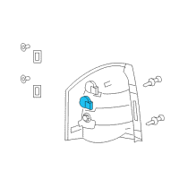 OEM Jeep Socket Diagram - 68060655AA