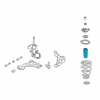 OEM 2003 Cadillac Seville Cover Boot Diagram - 19150659