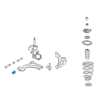 OEM 1998 Cadillac Seville Bushing Asm, Rear Suspension Lower Control Arm Diagram - 89030112