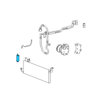 OEM 2005 Hyundai XG350 DRIER-Receiver Diagram - 97801-38003