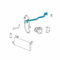 OEM 2006 Kia Optima Liquid Tube Diagram - 977683C061