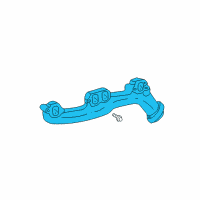OEM Ram 1500 Classic Exhaust Manifold Diagram - 68045559BA