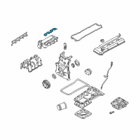 OEM Nissan Sentra Gasket-Adapter Diagram - 14032-8J000