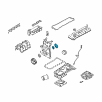 OEM Nissan Altima Rotor Set-Oil Pump Diagram - 15020-6N200