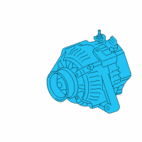 OEM 2011 Toyota Venza Alternator Diagram - 27060-0V020