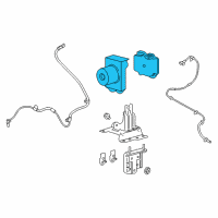 OEM 2018 Ford F-250 Super Duty ABS Control Unit Diagram - HC3Z-2C286-E