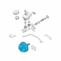 OEM Infiniti M35 Booster Assy-Brake Diagram - 47210-EH125