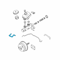 OEM 2009 Infiniti M45 Hose-Booster Diagram - 47474-EH000