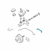 OEM 2007 Infiniti M45 Hose-Booster Diagram - 47471-EH100