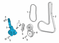 OEM Ram BELT Diagram - 5281543AD