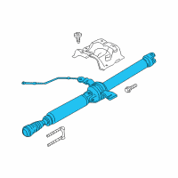 OEM 2011 Ford Escape Drive Shaft Assembly Diagram - BL8Z-4R602-A