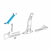 OEM 2014 Chrysler 300 Molding-Windshield GARNISH Diagram - 1KR15HL1AE