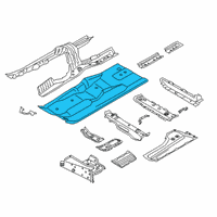 OEM 2022 BMW 840i FLOOR PANEL RIGHT Diagram - 41-00-7-480-912