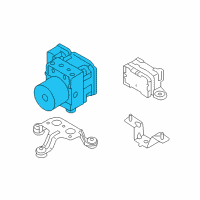 OEM 2014 Hyundai Equus Abs Pump Diagram - 58920-3N590